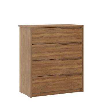 Imagem de Cômoda Atria 4 Gavetas Amêndola - Demartêz Amêndola