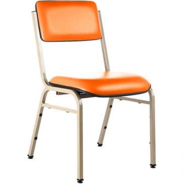 Imagem de Cadeira Empilhável Para Auditórios Linha Hotel Smart Laranja