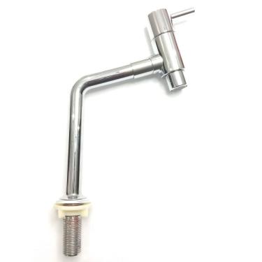 Imagem de Torneira Banheiro Cozinha Lavatorio Pia Lavabo Inox A8 23cm