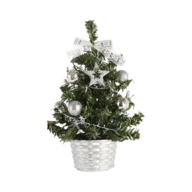 Imagem de Árvore de Natal Artificial (20/30/40cm) - Decoração para Casa, Quarto 