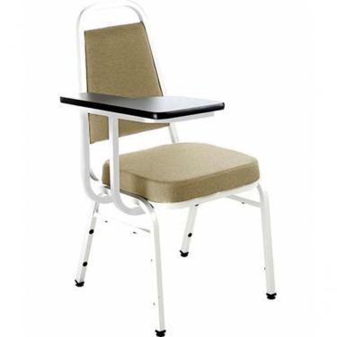 Imagem de Cadeira Universitária Empilhável Linha Hotel Plus Bege