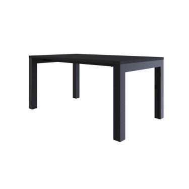 Imagem de Mesa De Jantar Bronx U 160x90x77cm Brmj9160u Preto Tx - Est.preta Preto Tx/est.preta