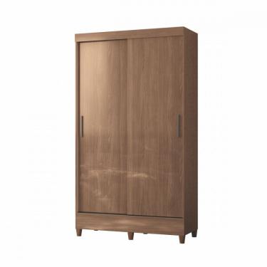 Imagem de Guarda Roupa Solteiro Com Pés 2 Portas Correr Jequitiba New Jequitiba