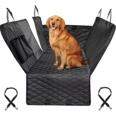 Imagem de Capa Pet Protetora Banco Carro Traseiro Cão Gato Impermeável