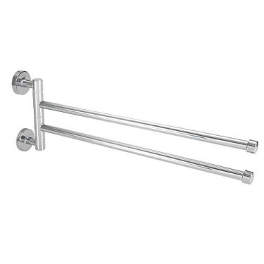 Imagem de Generic Toalheiro Prateleiras para Toalhas Montadas na Parede Barra de Toalhas para Casa para Hotel (Dois golpes)