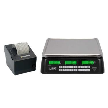 Imagem de Combo Restaurante Balança 32 Kg Wind D3 E Impressora De Comandas Bivolt - Upx