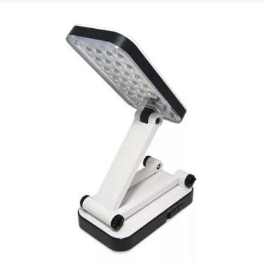 Imagem de Luminária De Mesa Estudo 24 Led Abajur Dobrável Iluminador