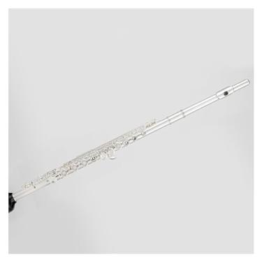 Imagem de Flauta Flauta Profissional Cobre Branco Tom C 16 Flute Aberto Instrumento Banhado a Prata