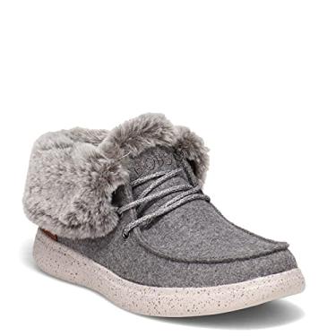 Imagem de Skechers Pantufa feminina Bobs Skipper, Cinza, 6.5