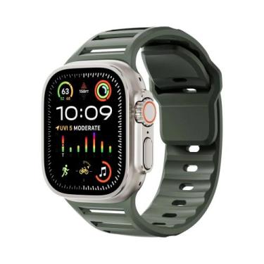 Imagem de Pulseira De Silicone Ultra Sport De 49mm Para Apple Watch Series 10 9 
