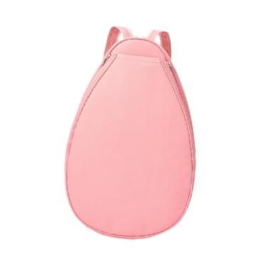 Imagem de oshhni Mochila para tênis/badminton, bolsa de ombro versátil e elegante para raquetes de tênis, ideal para adultos que praticam atividades físicas e jogam, Rosa