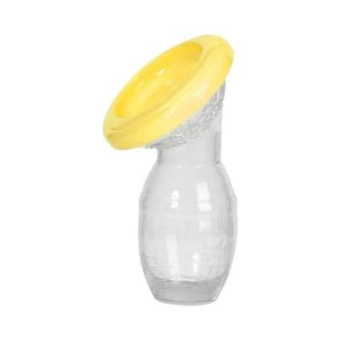 Imagem de Bomba Manual De Leite Materno Em Silicone De Grau Alimentício Modabebe