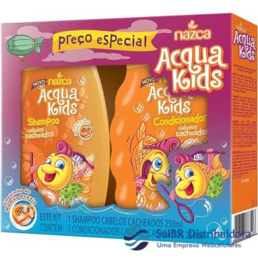 Imagem de Kit Shampoo e Condicionador Acqua Kids Aromas Especiais - Nazca, Cabel