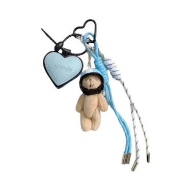 Imagem de Pingente De Urso Para Chaveiro DIY, Decoração Charmosa, Acessórios Par