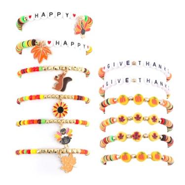 Imagem de Gallipower Kit de pulseiras coloridas da amizade, 12 peças, pulseiras coloridas de amizade, acessórios de fantasia cosplay para namorada