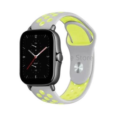 Imagem de Pulseira De Silicone De 20mm 22mm Para Amazfit GTS 4 GTR 3 2 Mini pro 