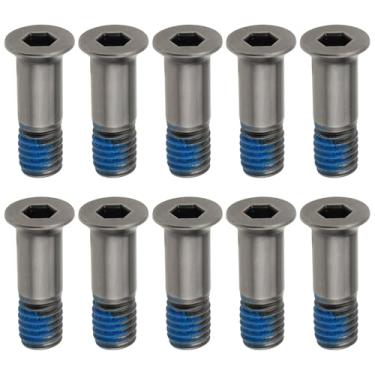 Imagem de Briny River 10 peças M5 × 15,8 parafusos de polia de desviador de bicicleta parafusos de roda guia