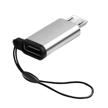Imagem de Conector conversor adaptador USB C fêmea para USB macho com cordão de carregamento e sincronização de dados para telefone portátil