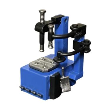 Imagem de KiBcsLic Miniatura de Coletor de Pneus em Escala 1/64 - Adereços Fotográficos Colecionáveis ​​- Artesanato - Miniaturas de Carros - Brinquedos para Garagem Aut, nova cor azul, Tamanho real