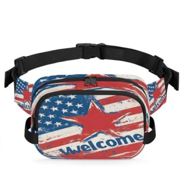 Imagem de Pochete floral de margarida azul para mulheres e homens com alça ajustável, bolsa transversal, bolsa de peito, bolsa tiracolo, Cor 17