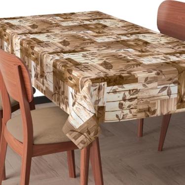 Imagem de Toalha de Mesa Térmica Impermeável Estampada 4–12 Lugares Proteção para Mesa Cozinha Jantar (Outono,6 Lugares: 2,00m x 1,40m)