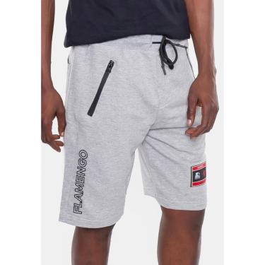Imagem de Bermuda Starter Moletom Collab Flamengo Oficial Masculino-Masculino