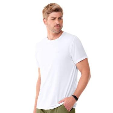 Imagem de Blusa Zee Rucci Fitness Dry  Masculina, Branco, g