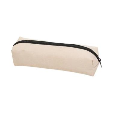 Imagem de Estojo De Lápis Pequeno Em Cor Sólida Com Zíper Mini Bolsa Para Escola