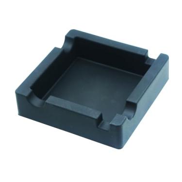 Imagem de Cinzeiro para charuto, bandeja de silicone de 14 cm com 3 descansos para charutos e suporte de telefone embutido para pátio interno externo