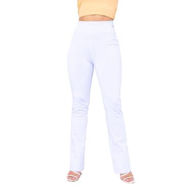 Imagem de Calça Flare Bailarina Branca Cos Alto-Feminino