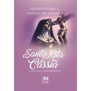 Imagem de Livro - Devocionário e Novena Milagrosa a Santa Rita de Cássia