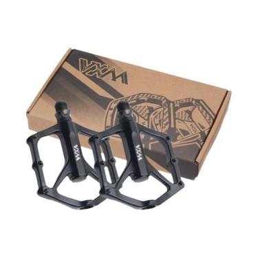 Imagem de Pedais De Bicicleta Premium Leves Com Plataforma Larga Para Bicicleta 