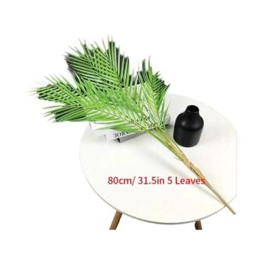 Imagem de Grande Árvore De Palmeira Artificial De 80-125cm Planta Falsa Monstera