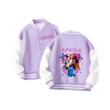 Imagem de Jaqueta De Uniforme De Beisebol Kpop Demon Hunter Para Meninas, Manga 
