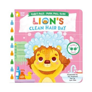 Imagem de Livro Infantil De Higiene Pessoal Com Atividades De Empurrar E Puxar S