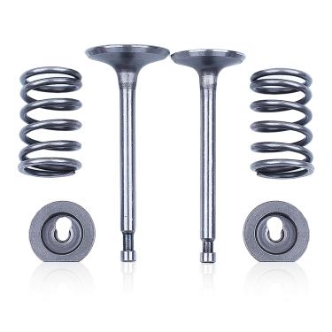 Imagem de Haishine Conjunto de retentor de mola de válvula de escape de admissão para HONDA GX340 GX390 GX 340 390 11HP 13HP 11/13Hp motor a gás gerador, peças de reposição duráveis substituem 14721-ZE3