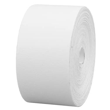 Imagem de SPYMINNPOO Fita Protetora de Raquete de Squash, Fita de Proteção para Cabeça de Raquete, Fácil de Usar, 5m, Leve, para Uso Diário (Branco)