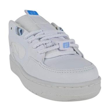 Imagem de Tênis Freeday Switch Branco Azul, 34, Branco, Azul