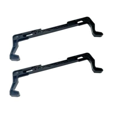 Imagem de Ninayu Upgrade 2 peças 5304522796 Trava de porta de micro-ondas compatível com Frigi-daire WhiteWesting-house micro-ondas FFMV1845VSA substitui 4977138 OEM20938991