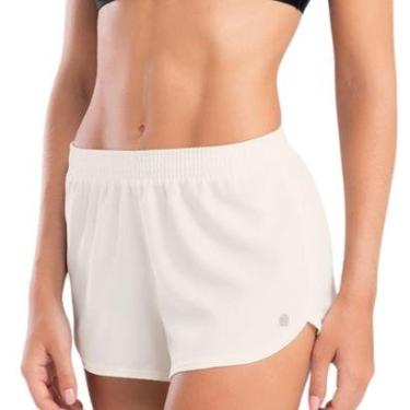 Imagem de Shorts Saída De Praia Com Abertura Lateral Shortinho Piscina-Feminino