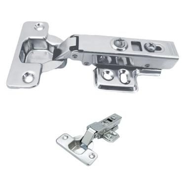 Imagem de Dobradiça Reta FgvTn Inox Sem Amortecedor Unidades