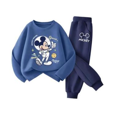 Imagem de Conjunto De Agasalho Disney Mickey Para Bebês, Meninos E Meninas, Outo