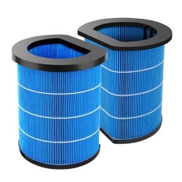 Imagem de (Pacote com 2) filtros de substituição AP-H400 compatíveis com umidificador de névoa fria e purificador de ar Homedics 2 em 1, filtragem altamente eficiente de impurezas de água e minerais