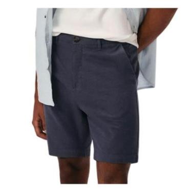 Imagem de Bermuda Sarja Masculina Hering Reta Casual Cinza - LZ8X1BSI-Masculino