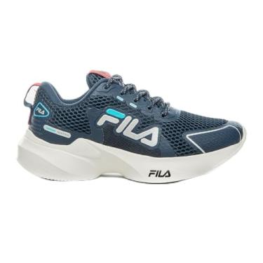 Imagem de Tenis Fila Heating, Infantil, Marinho/Azul/Vermelho, 30