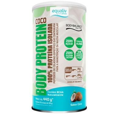Imagem de Body Protein Coco 100% Proteina Isolada Bodybalance (440g) - Equaliv