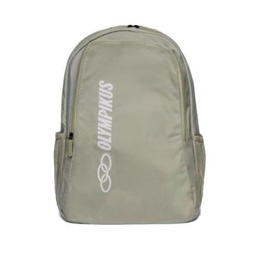 Imagem de Mochila Unissex Olympikus Essential Verde/Branco, Verde, Branco, Único