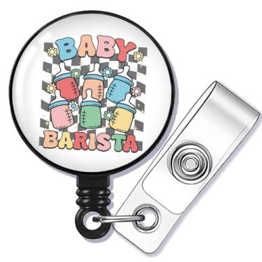 Imagem de SEIRAA NICU Carretel de crachá de enfermeira NICU presente de enfermeira unidade de terapia intensiva neonatal porta-crachá (Baby Barista br)