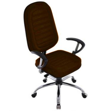 Imagem de Cadeira para Escritório Presidente Gomada Linha Blenda Marrom