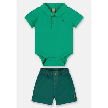 Imagem de Conjunto Bebê Menino Body e Bermuda Up Baby-Masculino